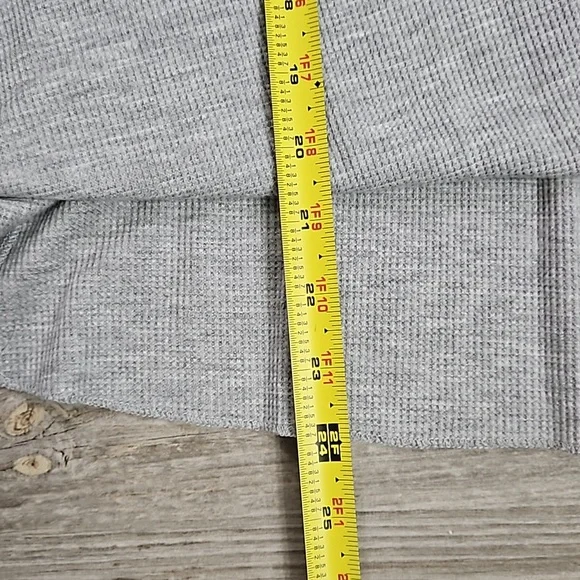 Urban Outfitters Project Social T grey waffle knit long sleeve top size … - Picture 8 of 9